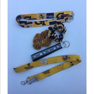 Georgia Tech Scrunchie Lanyard bundle!